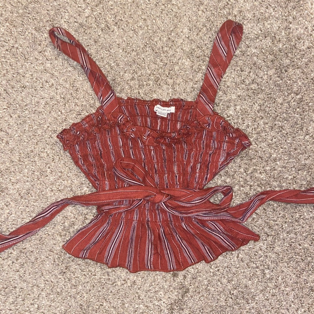 AE Tie crop top